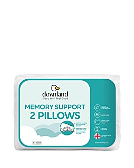 Downland Pair of Memory Support Pillows