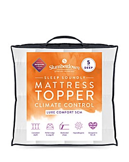 Slumberdown Sleep Soundly Luxe Comfort Deep Mattress Topper 5cm