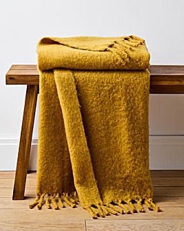 Faux Mohair Throw
