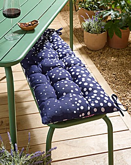 Joanna Hope Ascott Outdoor Benchpad with Spotted Reverse