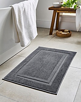 EGYPTIAN COTTON BATHMAT - Anthracite