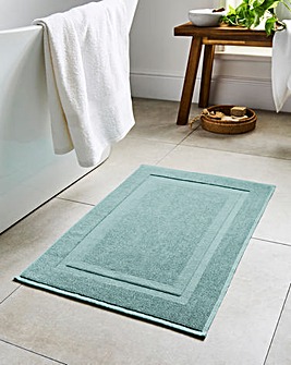 EGYPTIAN COTTON BATHMAT - Lagoon