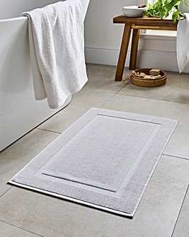 EGYPTIAN COTTON BATHMAT - Silver Grey