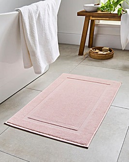 EGYPTIAN COTTON BATHMAT - Soft Pink