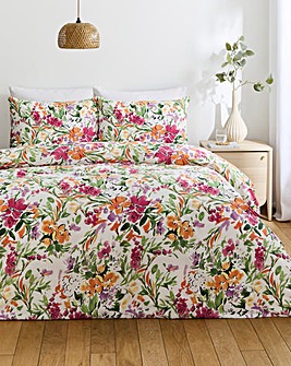 Gigi Floral Cotton Blend Duvet Cover Set