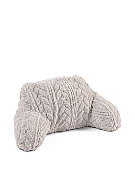 Huggleland Cable Knit Cuddle Cushion