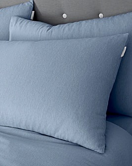 Catherine Lansfield Brushed Cotton Pillowcase Pair
