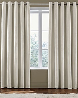 Catherine Lansfield Kingsley Matt Velvet Curtains