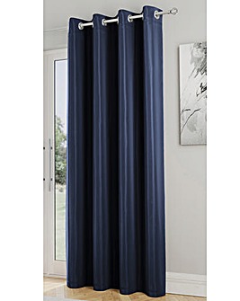 Supersoft Light Filtering Thermal Eyelet Door Curtain