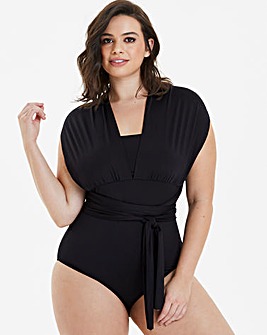 MAGISCULPT Black Convertible Swimsuit