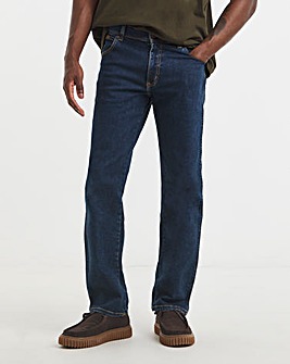 Wrangler Texas Straight Fit Jean - Darkstone