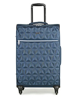 Rock Jewel Medium Suitcase - Blue