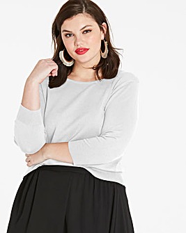 cream crew neck outfit