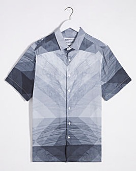 Phil Reed X Jacamo Cloud Print Viscose Shirt