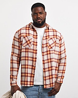 Long Sleeve Flannel Check Shirt