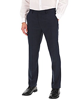 Navy Ed Regular Fit Suit Trousers