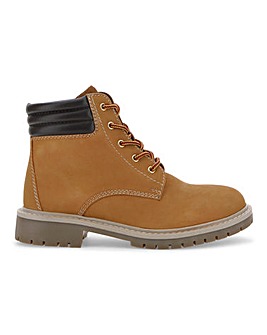 Marissa Leather Hiker Wide Fit