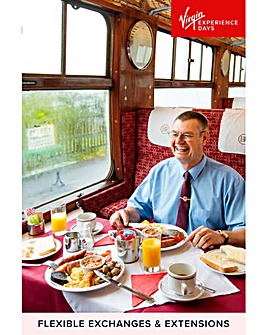 Embsay & Bolton Abbey Railway Steam Train with Breakfast for Two E-Voucher