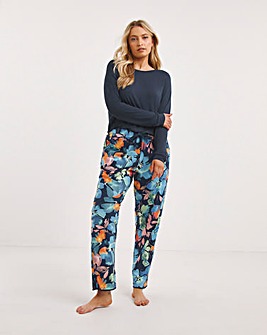 Cyberjammies Floral Print Pyjama Set