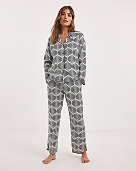 Cyberjammies Geo Print Woven Pyjama Set