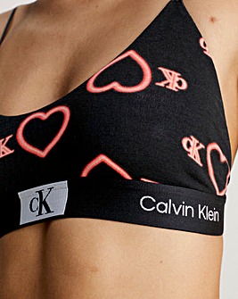 Calvin Klein 1996 Valentines Day Cotton Bralette