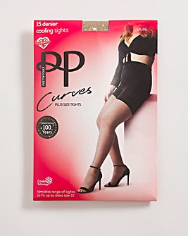 Pretty Polly Curves 15 Denier Sheer Cooling Tights