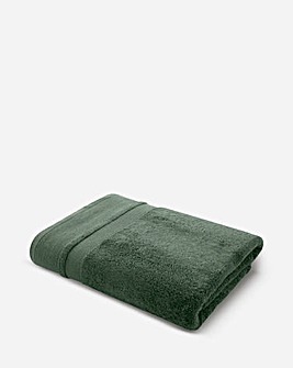 Content by Terence Conran Zero Twist Cotton Modal Towels Forest Green