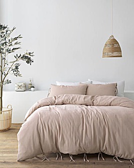 Pineapple Elephant Afra Cotton Muslin Duvet Cover Set