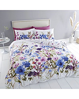Catherine Lansfield Countryside Floral Duvet Cover Set