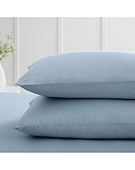 Bianca 200 TC 100% Cotton Pillow Case Pair