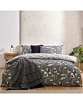 Catherine Lansfield Blocks Duvet Cover Set