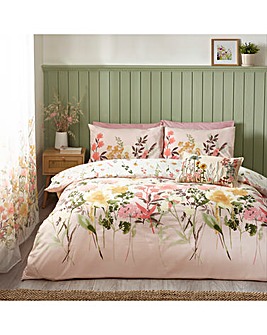 Catherine Lansfield Countryside Floral Duvet Cover Set