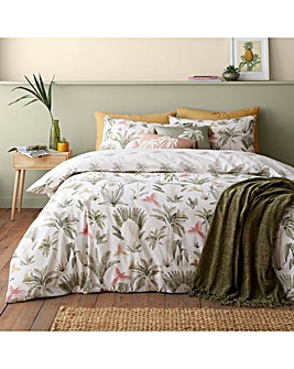 Catherine Lansfield Paradiso Palm Duvet Cover Set