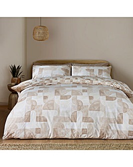 Catherine Lansfield Sloane Geo Duvet Cover Set