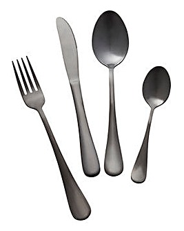 Glamour 16 Piece Coloured Cutlery Set