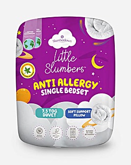Slumberdown Kids Anti-allergy Bed Set 7.5 Tog