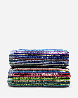 Eco Quick Dry Stripe Towel