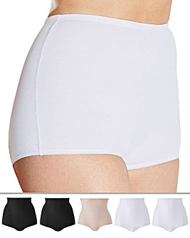 Pretty Secrets 5 Pack Black/White/Blush Comfort Shorts