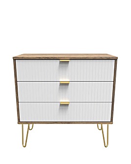 Ivy 3 Drawer Ready Assembled Chest