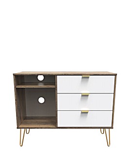Ivy 3 Drawer Ready Assembled TV Unit