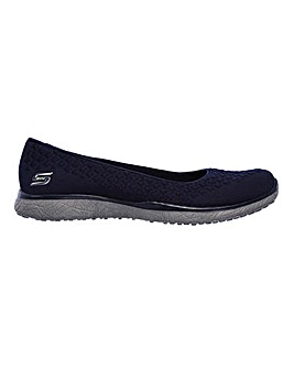 Skechers Microburst Trainers Wide Fit