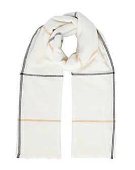 Accessorize Carter Check Blanket Scarf
