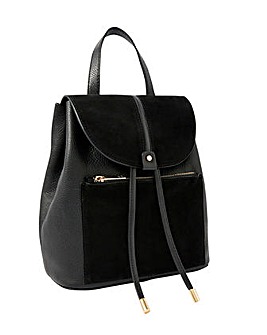 Accessorize Maggie Leather Backpack