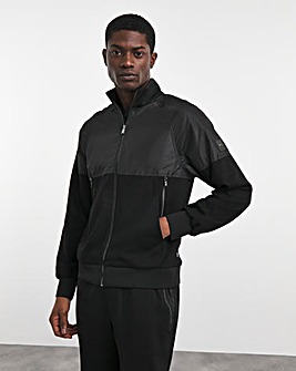 BOSS Black Premium Zip Through Sweat