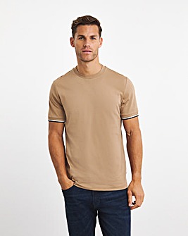 BOSS Short Sleeve Tipped T-Shirt