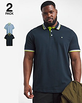 Jack & Jones 2 Pack Paulos Polo