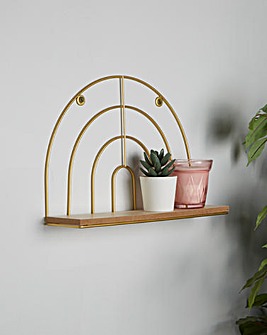 Gold Frame Shelf