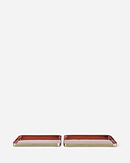 Laval Set Of 2 Trays