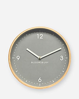 25cm Holland Grey Clock
