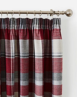 Braemar Pencil Pleat Lined Curtains
